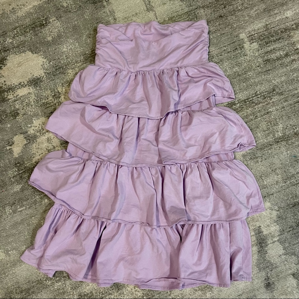 J. Crew ruffle dress - Picture 2 of 4